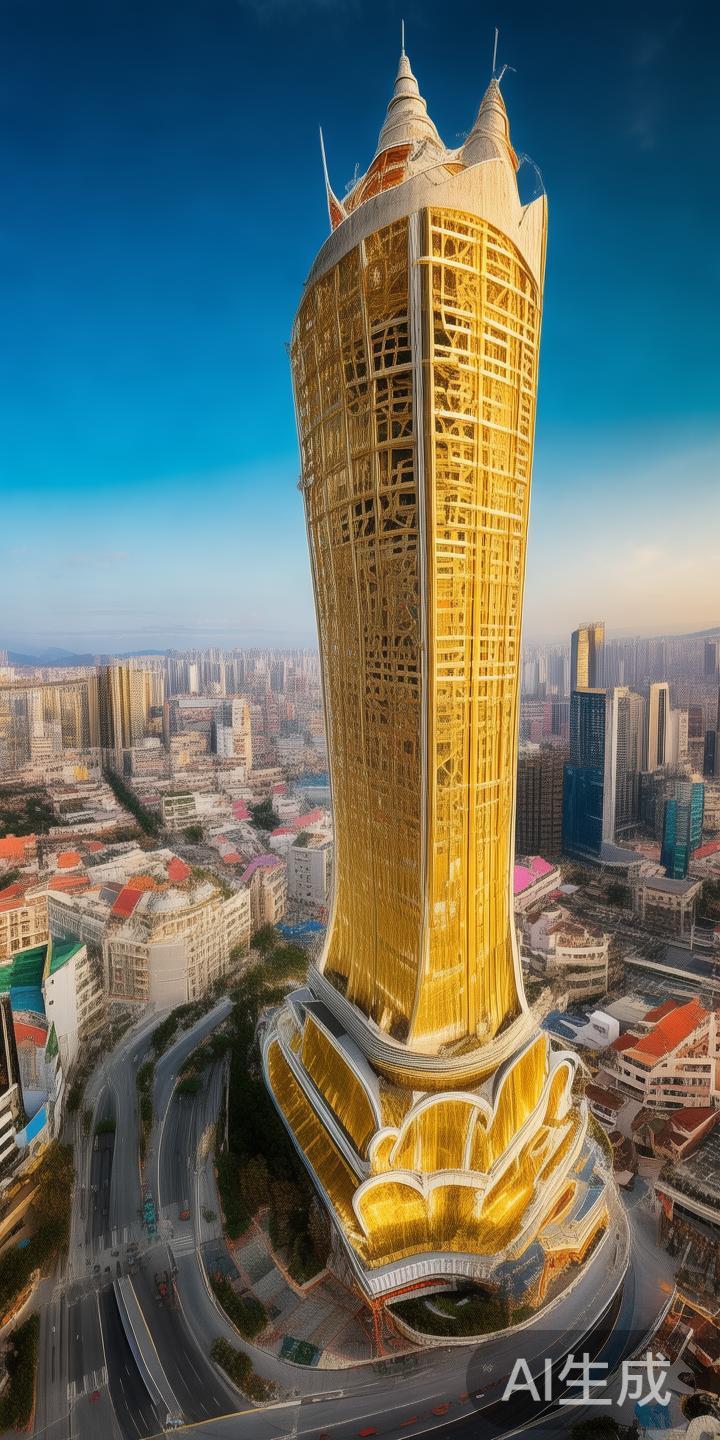 新葡京赌场坐落在澳门半岛的中心商务区，具体位于澳门